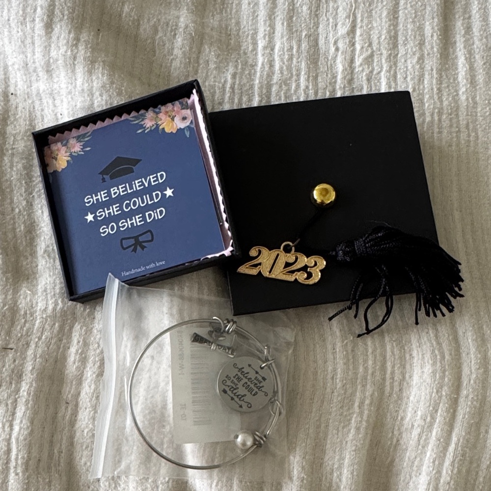Graduation Charm Bracelet